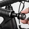 Bike Handlebar End Light Bar End Plug Warning Lights Waterproof Mountain Bike Handlebar Light Type-C Charging High-Brightness Safety Warning Lamp Night Riding Road Bikes Accessories