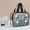 DIY Schmetterling Diamant Kunst Strass Make-up Tasche Transparent PVC Aufbewahrungspack
