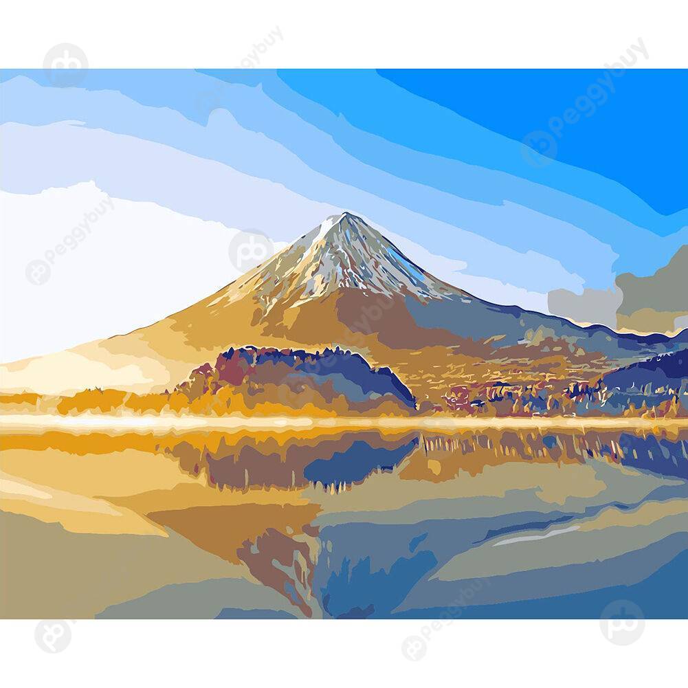 

50*40CM Paint By Numbers-Mountain, 501 Original