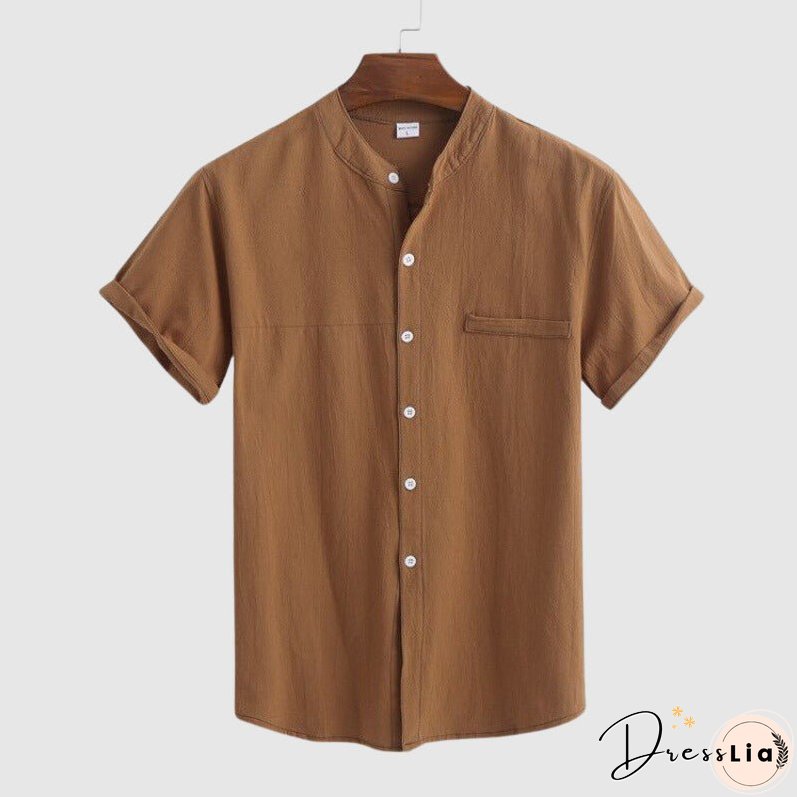 Classic Linen Vacation Shirt
