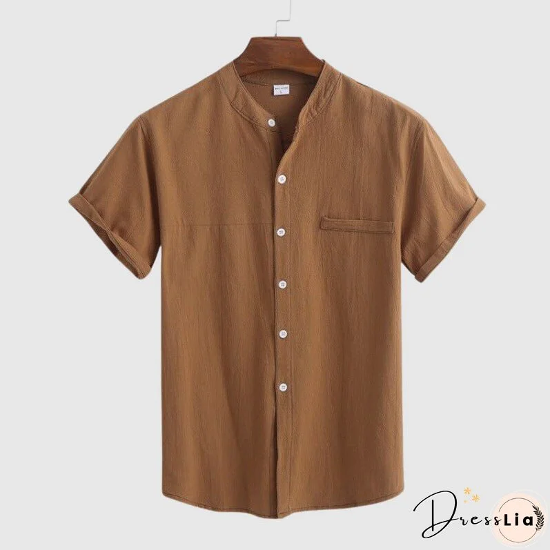 Classic Linen Vacation Shirt