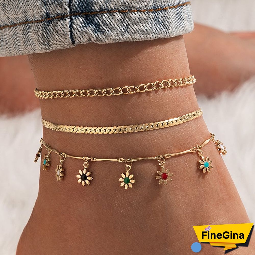 Bohemian New Anklet Set