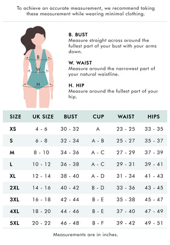 FUNFIT | Shop Swimwear & Activewear Online | Fabric & Size Guide