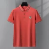 casual plus size short sleeve polo shirt