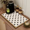 Retro Water Uptake Kitchen Counter Coffee Table Top Mat Modern Home