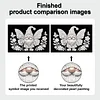 uk.everydayedeals DIY Pearl Painting With Frame - Handmade Self-Adhesive Pearls - Goblin(20*30cm)