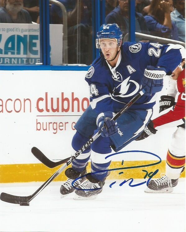 Tampa Bay Lightning Ryan Callahan Signed Autographed 8x10 Photo Poster painting COA B