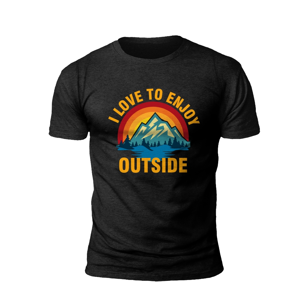 Outdoor Enthusiast: Nature Lover's T-Shirt