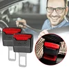 2Pcs Auto Seat Belt Buckle Clip Car Seat Belt Clip Extender Car Seat Belt Tongue