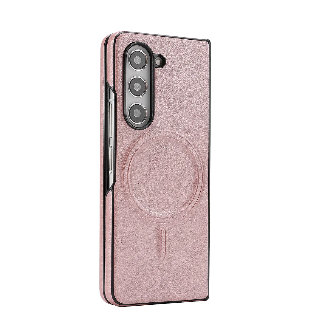 Suitable For Samsung Z Fold7 Wireless Charging Phone Case Z Filp7 2-In-1 Magsafe Magnetic Card Holder