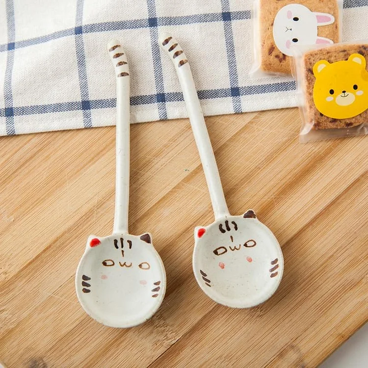 Kawaii Kitty Ceramic Spoon SP179126
