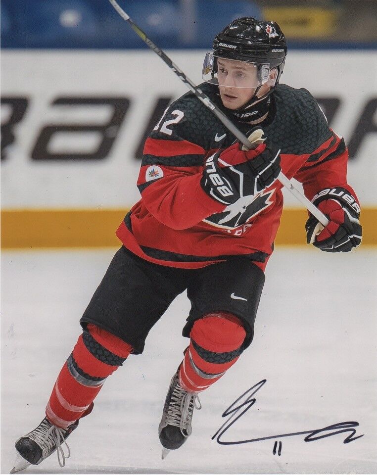 Team Canada Matthew Phillips Signed Autographed 8x10 Photo Poster painting COA B