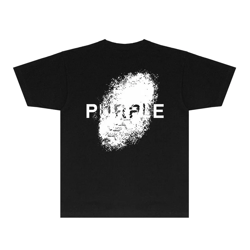Purple 2023 new fashion T-shirt short sleeves