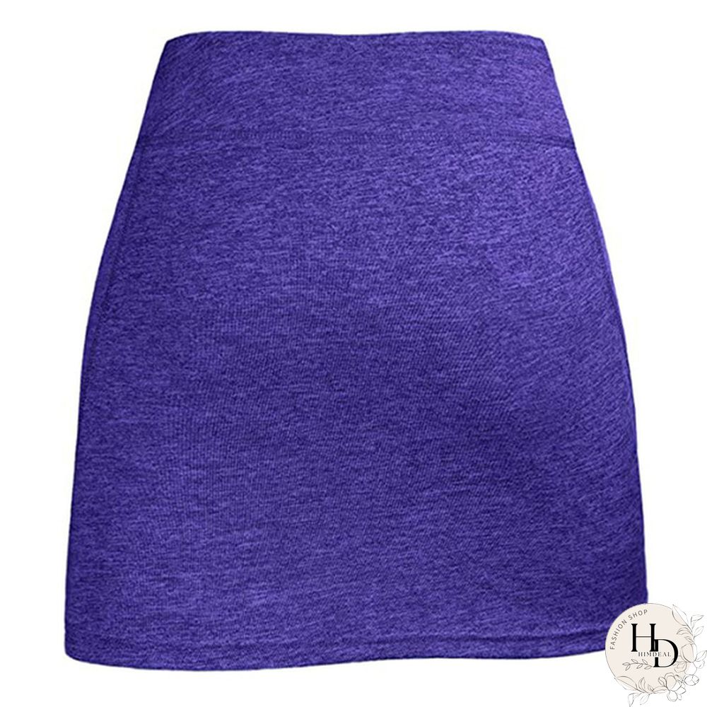 Womens Summer Athletic Tennis Skirt Golf Inner Shorts Elastic Sports Running Skort