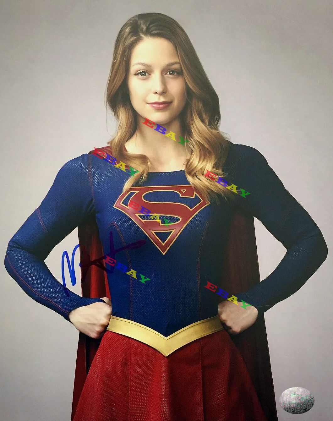 MELISSA BENOIST Super Girl Autographed Signed 8x10 Photo Poster painting REPRINT