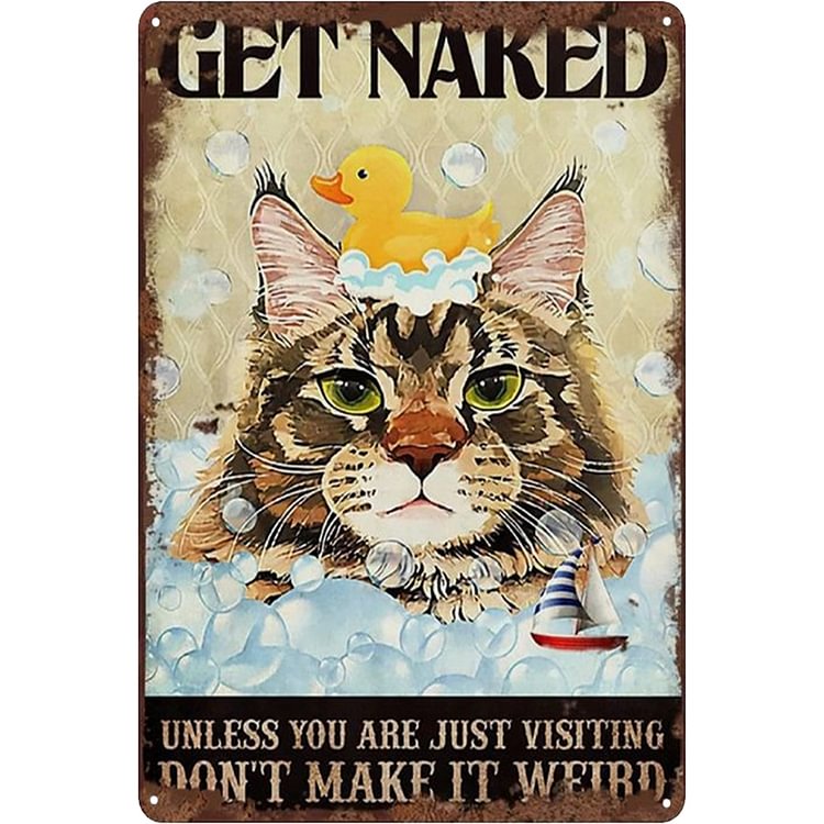 Cat - Vintage Tin Signs/Wooden Signs 8*12Inch/12*16Inch