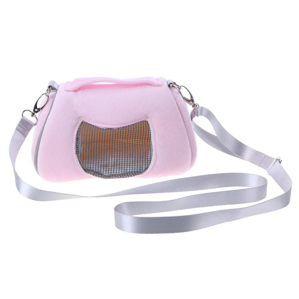 

Portable Fashion Small Pet Hamster Rabbit Nest Mesh Carriers Shoulder Bag, Grey, 501 Original