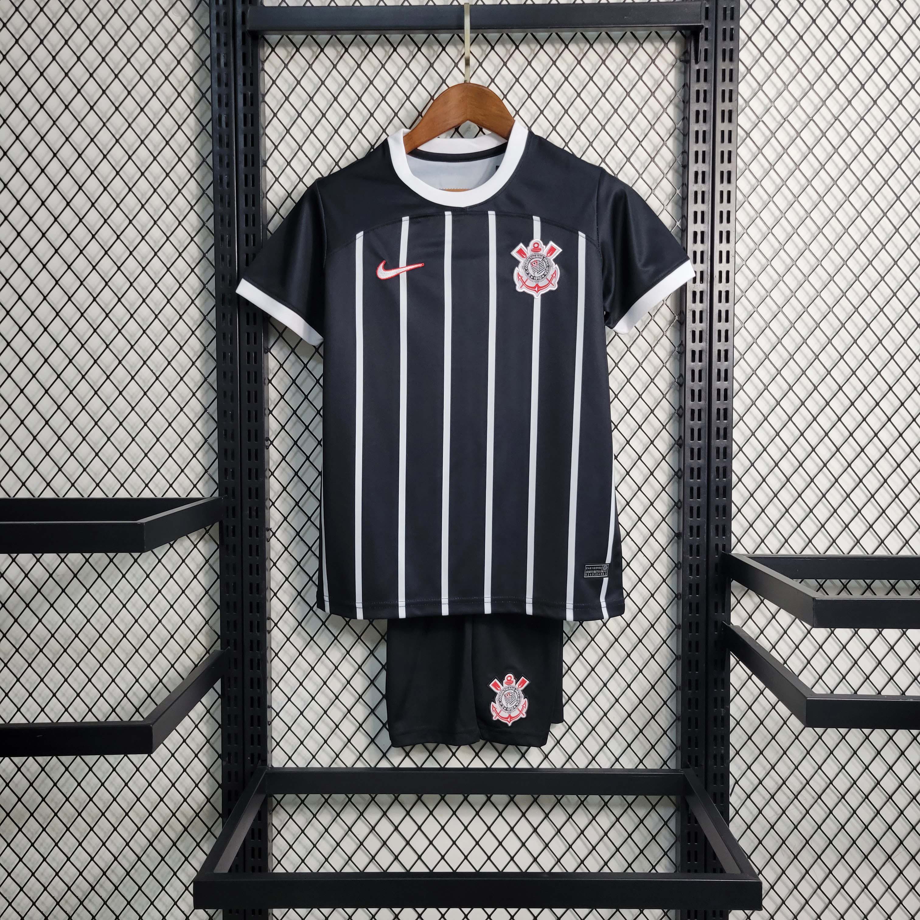2023-2024 kids Corinthians awayFootball Shirt 1:1 Thai Quality