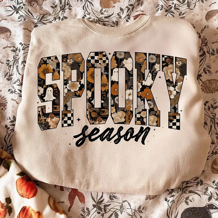 Halloween Spooky Season T-shirt, V-neck, Sweatshirt, Hoodie