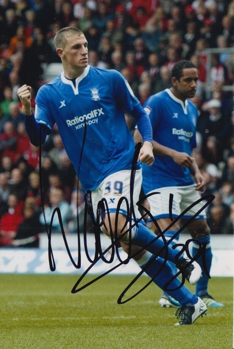 CHRIS WOOD HAND SIGNED 6X4 Photo Poster painting BIRMINGHAM CITY FOOTBALL AUTOGRAPH