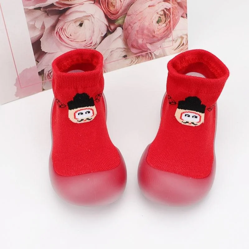 Baby Boy Girl Shoes Autumn Winter Spring Infant Nonslip Sock Kid Soft Rubber Sole Sock Toddler Shoes Anti-slip Floor Socks Shoes