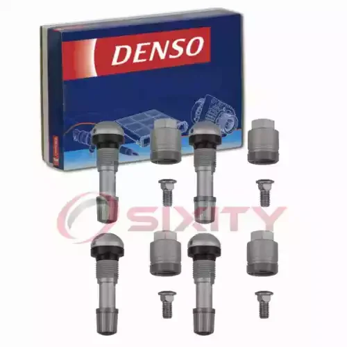 4 pc Denso TPMS Sensor Service Kits for 2009-2015 Bugatti Veyron 16.4 Tire yr (For: Bugatti) Parts