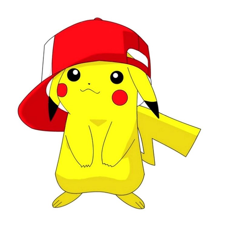 Pikachu  Full Round Diamond Painting 30*30CM