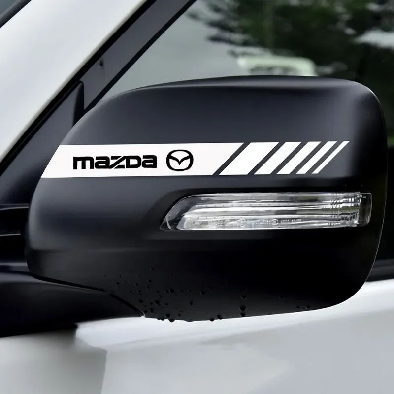 Car rearview mirror modification personalized decorative stickers