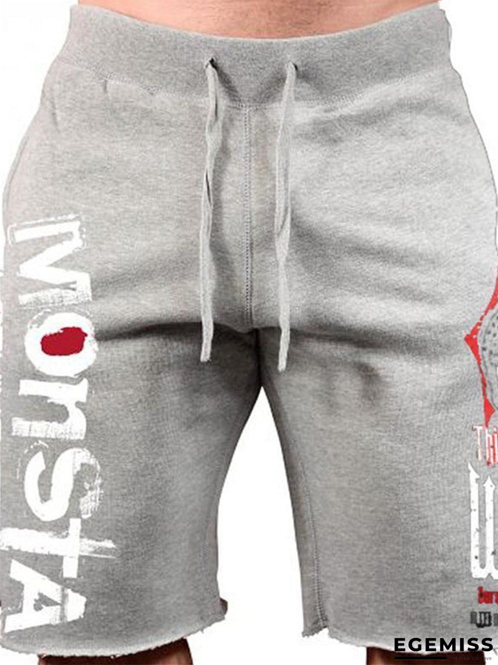 Men's Casual Cotton Jogger Shorts Large Size Beach Vacation Shorts | EGEMISS