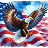 (Stamped/Counted) Flying Eagle-11CT Cross Stitch 40*40cm/15.75*15.75in tapestrymarket