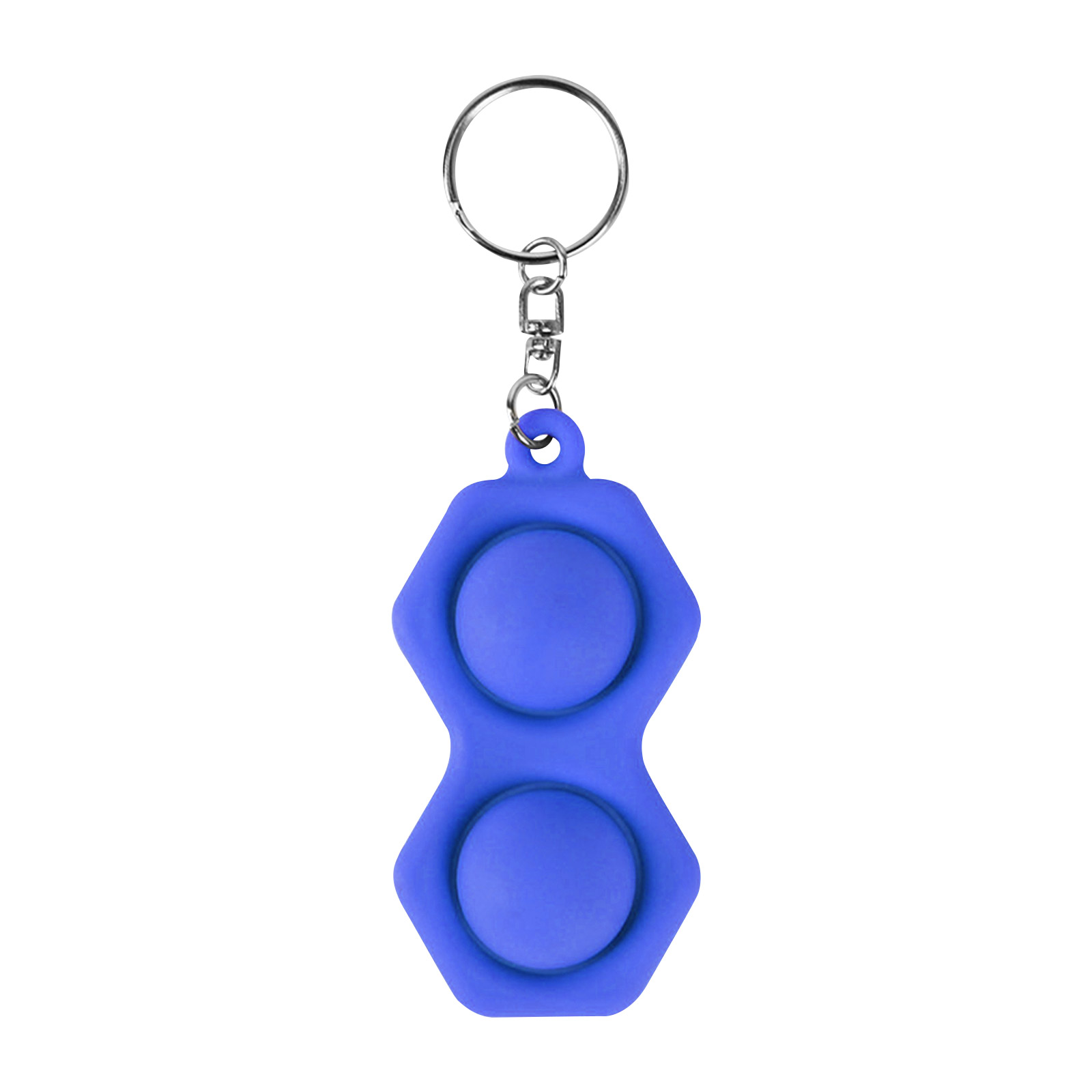 Blue Hexagon - Pop It Fidget Toy, 501 Original