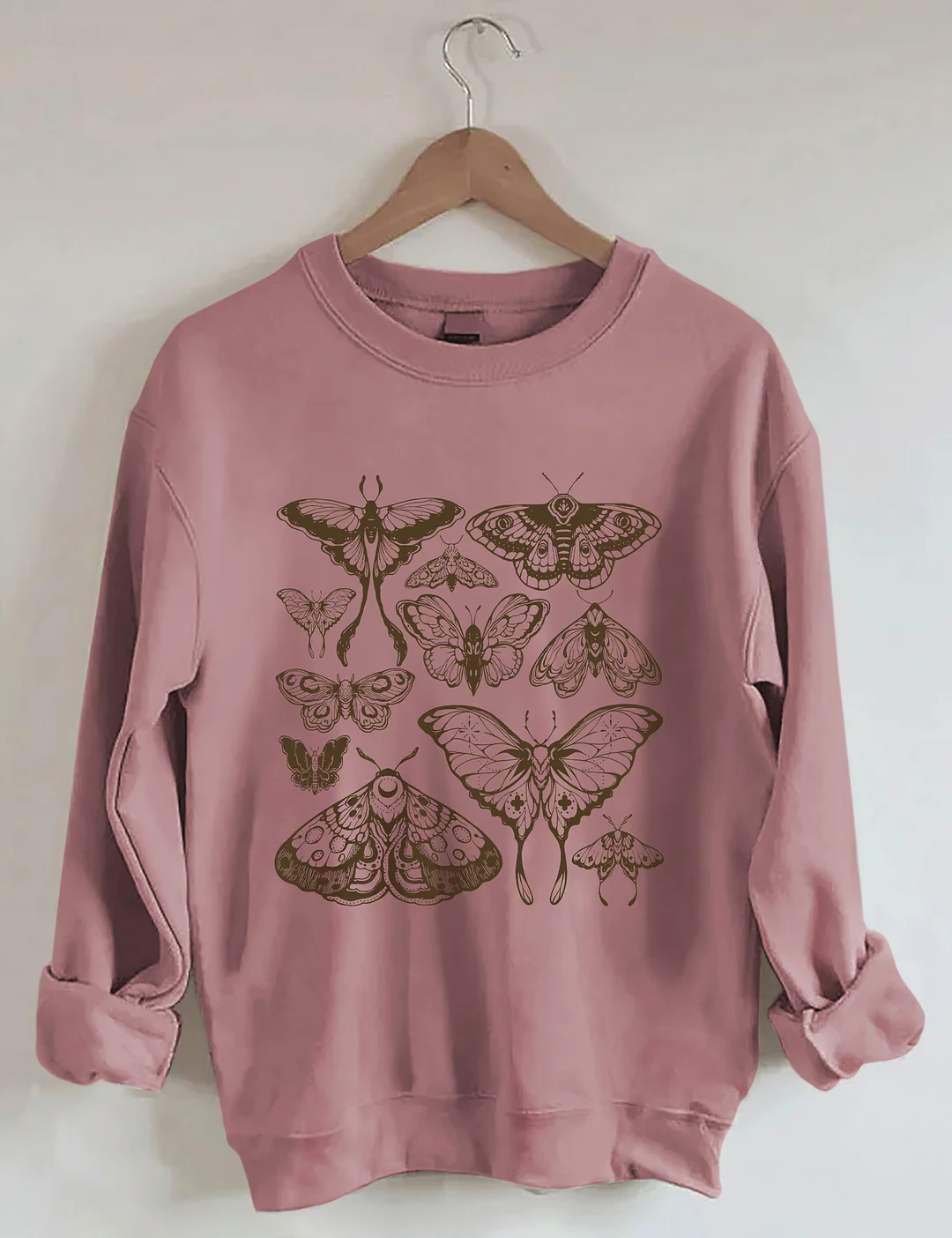 Vintage Butterfly And Moth Sweatshirt
