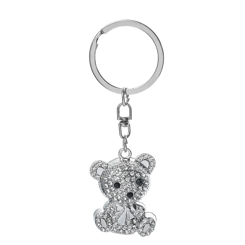 Cute Bear Zinc Alloy Unisex Bag Pendant Keychain