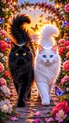 Luxury AB Velvet Diamond Painting Kit - Cat