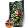 (40*60cm)Vintage Rose - Full Round Drill Diamond Painting