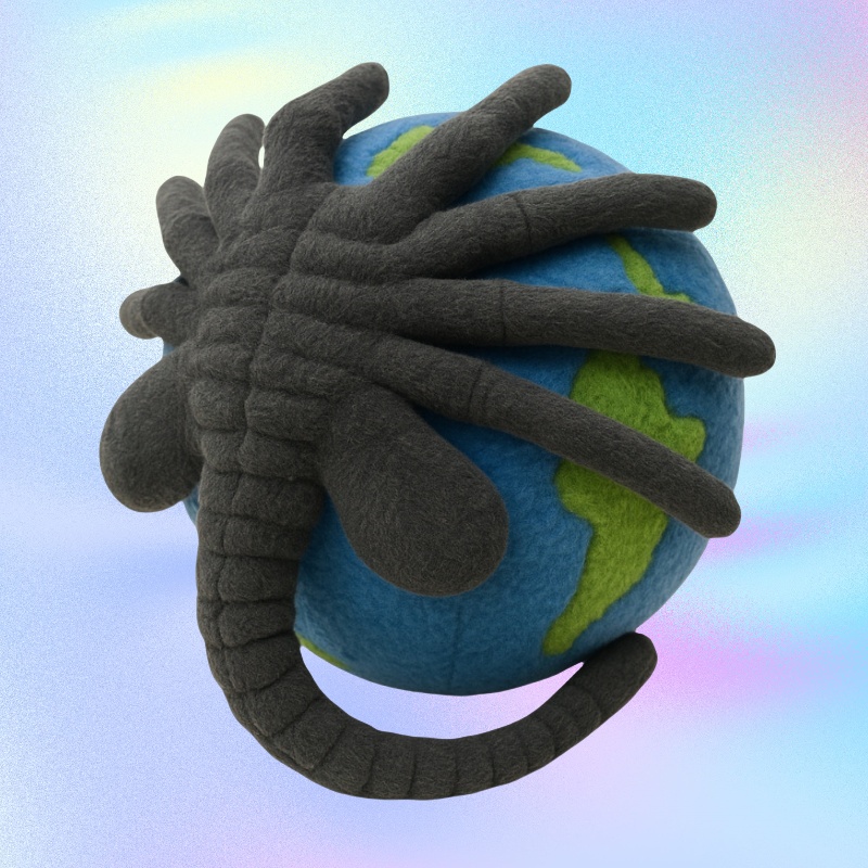 alien earth plush