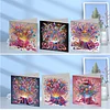 6PCS Diamond Painting Gift Greeting Cards Postcards with Envelopes
