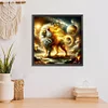 Diamond Painting-DIY Full Round Drill Lion