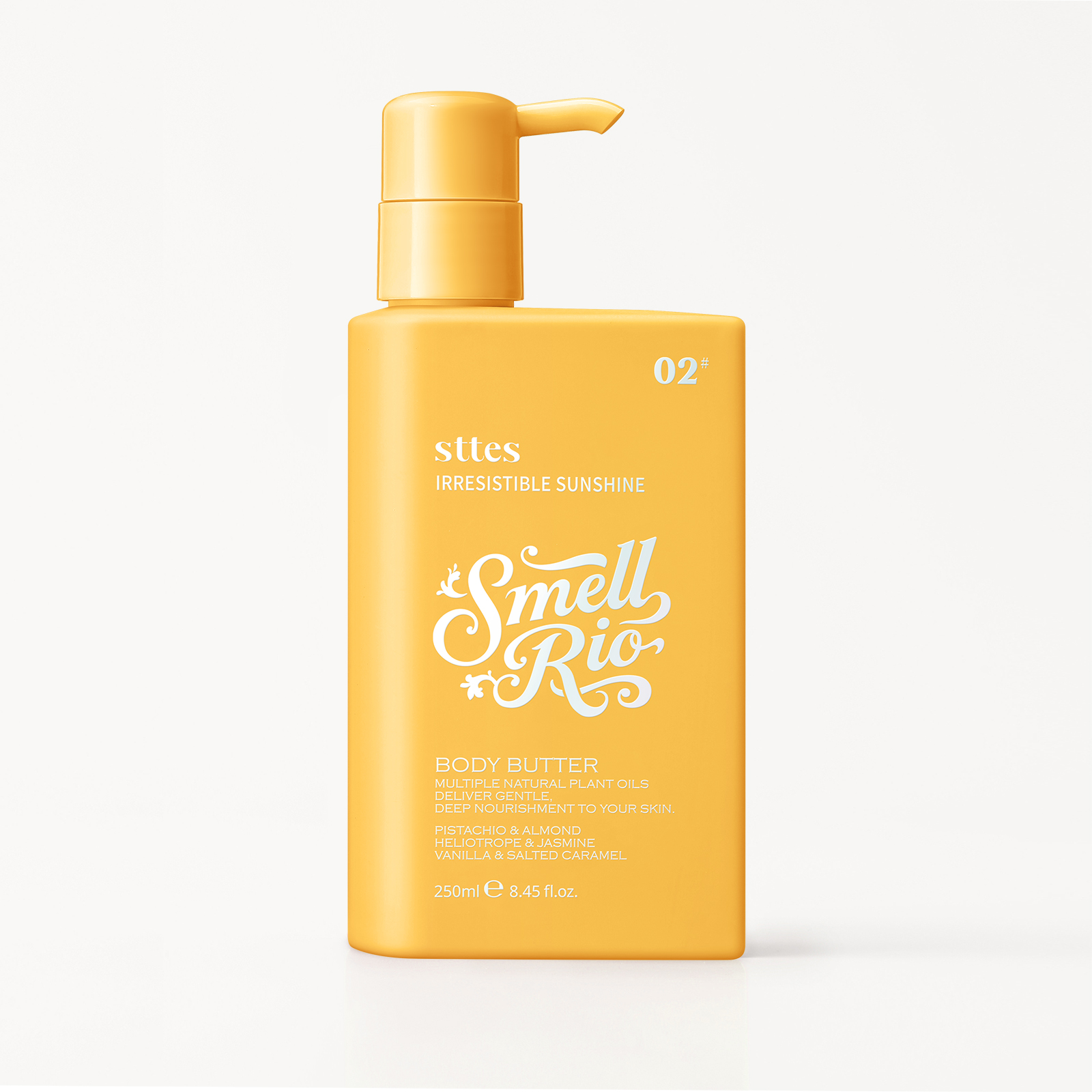 New Sttes 02 (Original 602) Body Lotion, 250ml/8.45 fl oz – Caramel Vanilla Gourmand Scent – Deep Moisturizing, Fast-Absorbing, Non-Greasy – For Dry Skin, Women & Men