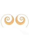 Bohemia Retro Alloy Hollow Earrings Accessories