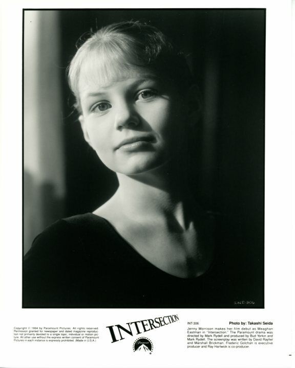 Jennifer Morrison Intersection 1994 Original Press Publicity 8x10 Photo Poster painting