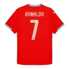 RONALDO #7 Portugal Home Authentic Soccer Jersey 2025