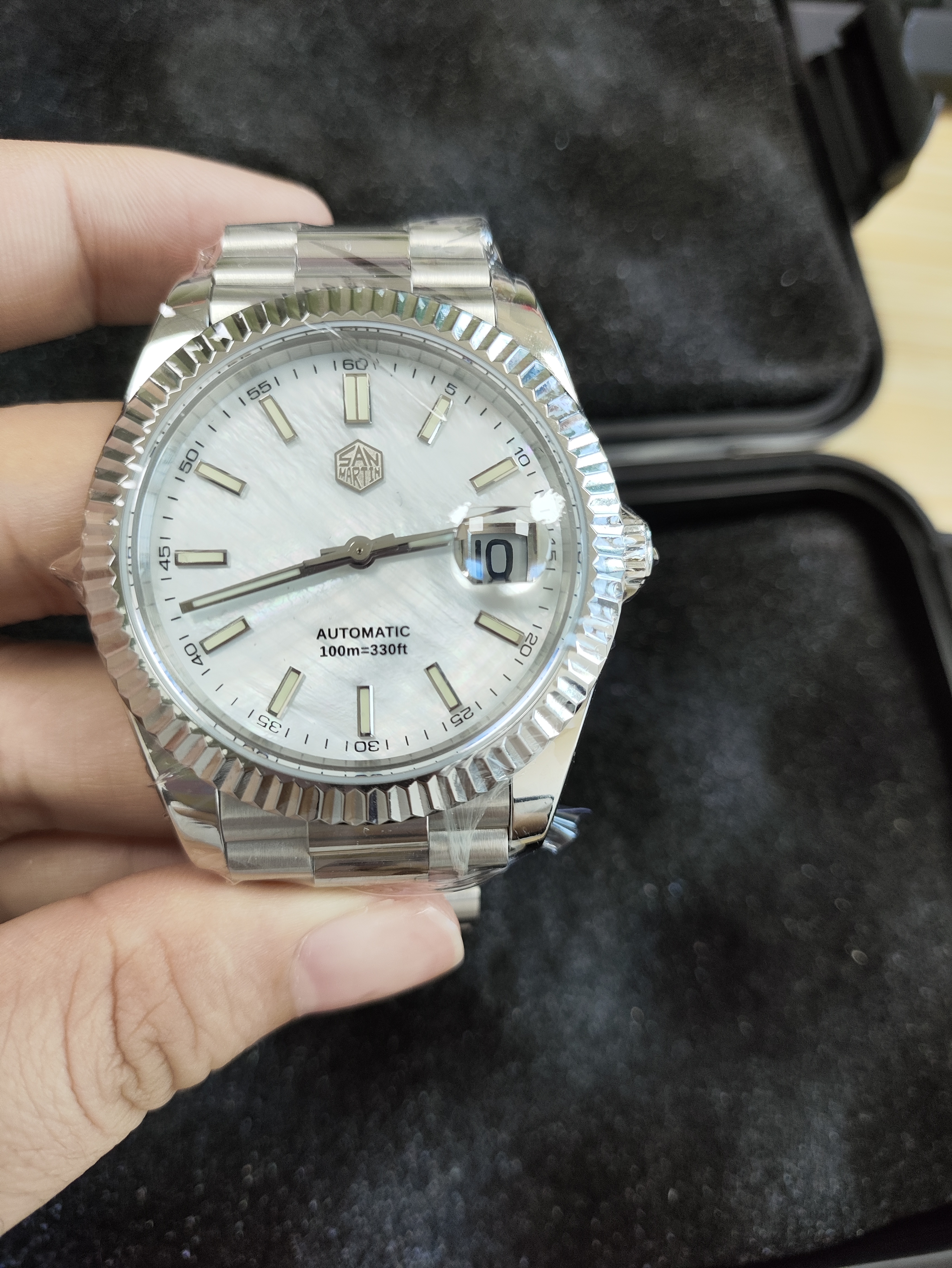 ★Pre-Owned★San Martin 40mm DJ Homage Men Watch SN059 V2 San Martin Watch san martin watchSan Martin Watch