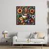 Diamond Painting-DIY Full Round Drill Coffee(40*40 CM)