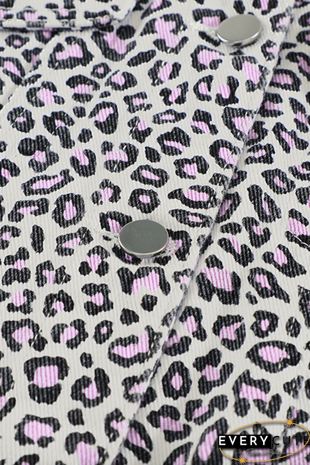 Leopard Print Casual Jacket