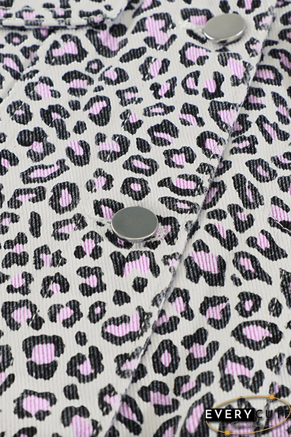 Leopard Print Casual Jacket