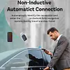 2 in 1 Wireless CarPlay Android Auto Adapter Plug & Play for Factory Wired Cars