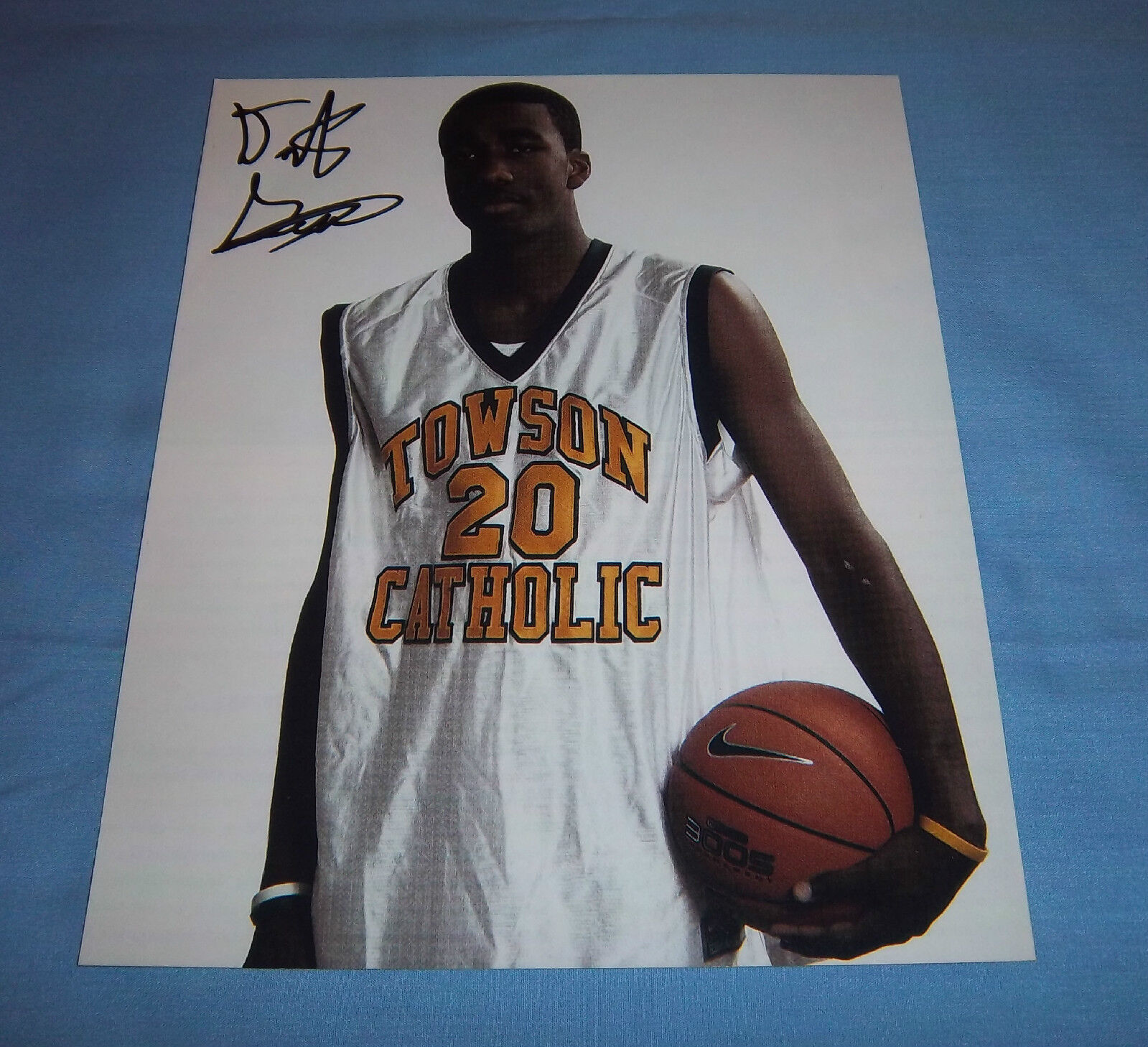 Donte Greene Signed Autographed 8x10 Photo Poster painting Towson Catholic Syracuse Sacramento