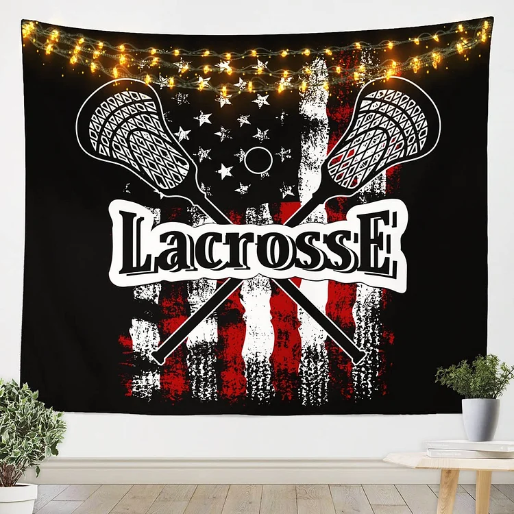 Personalized Lovely Lacrosse Blanket for Comfort & Unique | BKKid35[personalized name blankets][custom name blankets]