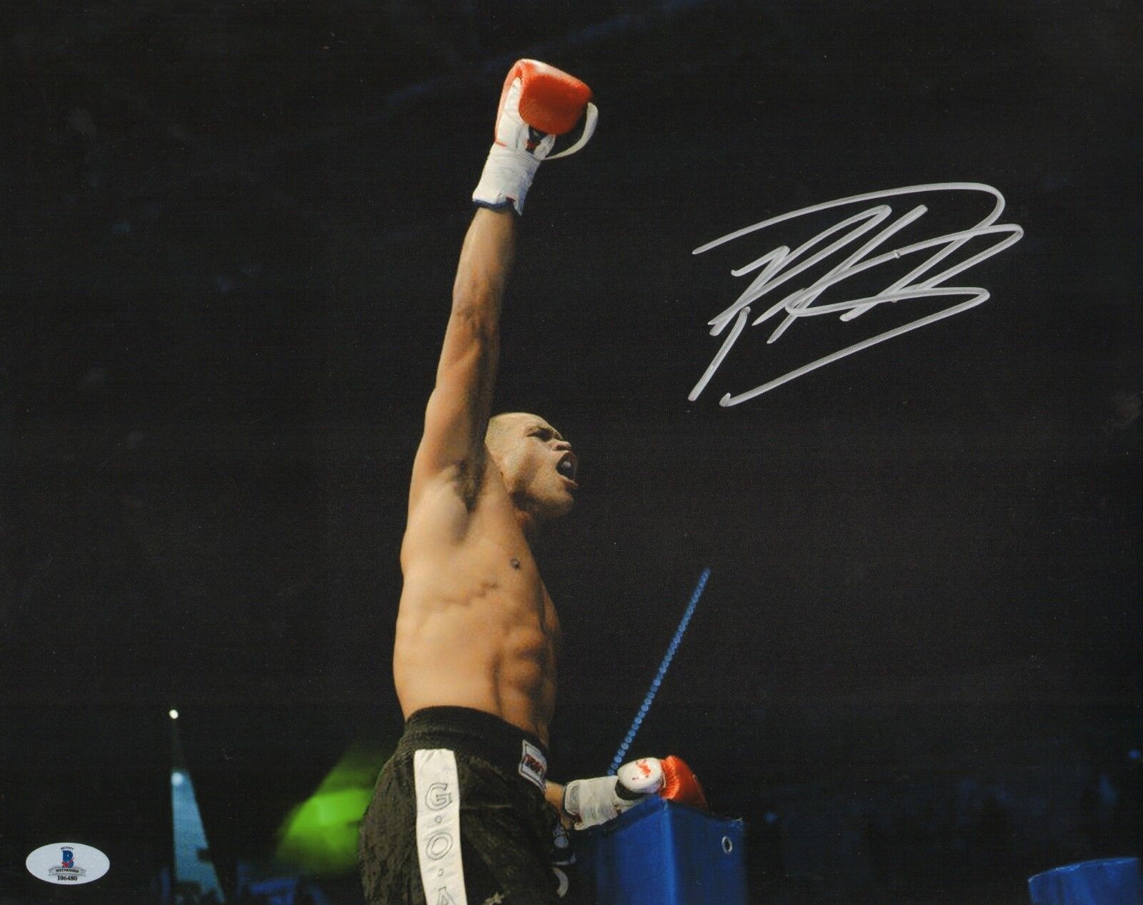 Raymond Daniels Signed 11x14 Photo Poster painting BAS COA Bellator Kickboxing Picture Auto'd 2